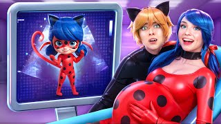 Ladybug and Cat Noir Have Children Awesome Parenting Hacks How to Become Ladybug [upl. by Kellia]