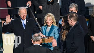 The Inauguration of Joe Biden and Kamala Harris LIVE 2021 [upl. by Nevs]