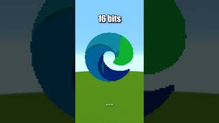 Minecraft Microsoft 64 bits 32 bits 16 bits 8 bits 4 bits 2 bits 1 bit [upl. by Santiago]