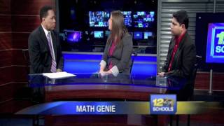 Math Genie Featured on News 12 NJ [upl. by Winne]