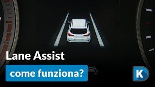 Lane Assist come funziona [upl. by Eceerahs682]