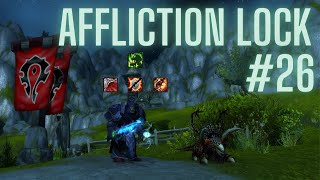 AFFLICTION WARLOCK PvP Gameplay 26  WOTLK CLASSIC  Arathi Basin Battleground [upl. by Diva]