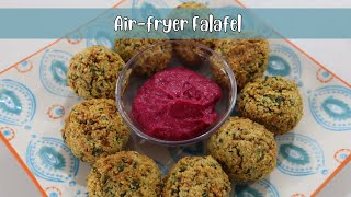 Airfryer Falafel recipe  Mealprep friendly  The Aspiring Home Cook [upl. by Rramed]