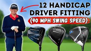 quotNOT WHAT I EXPECTED AT ALLquot  12 Handicap Driver Fitting with a Funky Result [upl. by Cesar]