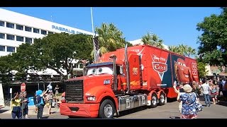 V8 Supercars truck convoy  Darwin [upl. by Rennat833]