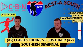 ACST A South Semifinal Daley vs Collins [upl. by Neslund]