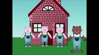 The Three Little Pigs 1980 Short Film Fullscreen [upl. by Junina]