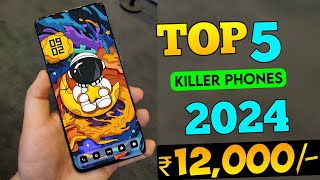 Top 5 Best 5G Smartphone Under 12000 in 2024  108MP Camera  8GB RAM  best 5G phones under 12k [upl. by Angrist]