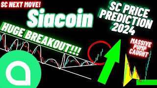 Huge Breakout Of Siacoin  SC Crypto Coin Price Prediction 2024 [upl. by Pape]