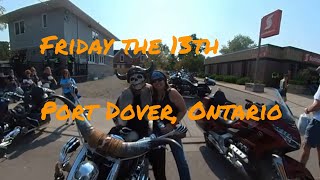 Friday the 13th Motorcycle Rally Port Dover 2024 [upl. by Binky7]