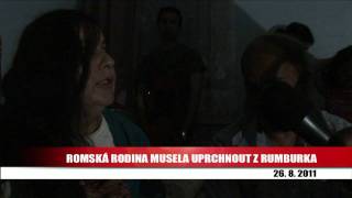 Romské rodině vyhrožovali zabitím Musela uprchnout z Rumburka [upl. by Icnarf]