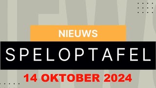 Speloptafel  Bordspellennieuws  14 oktober 2024 [upl. by Aketal]