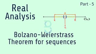 Bolzanoweierstrass theorem for sequences  Part  5 [upl. by Iline]