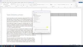 Umbruch in Tabelle entfernen und verhindern – WordTutorial [upl. by Vladamar]