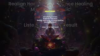 Detoxifying Cortisol Eliminate Infections  Realign Hormones Enhance Healing  Meditation Music [upl. by Emili997]