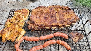 ASADO y DESPOSTE de CORDERO en la ESTANCIA [upl. by Bevin]