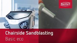 Chairside Sandblasting  Basic eco  Applications [upl. by Golightly676]