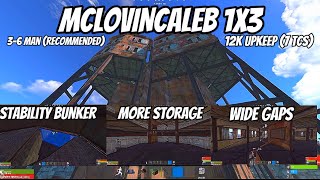 MclovinCaleb 1x3 With Wide Gaps  Rust Console [upl. by Norvil]