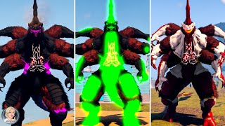 All Best Skins Color Incineros Kaiju Universe Roblox [upl. by Enirehs]