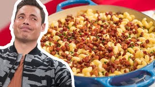 Jeff Mauro Makes Gourmet Mac amp Cheese  The Kitchen  Food Network [upl. by Ppilihp]