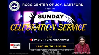 RCCG CENTER OF JOY DARTFORD  CELEBRATION SERVICE  SUN 15SEPT2024 [upl. by Mclaurin]