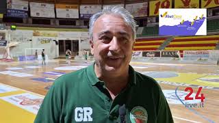 Esordio stagionale per la Pallacanestro Barcellona intervista a coach Guido Restanti [upl. by Einahteb]