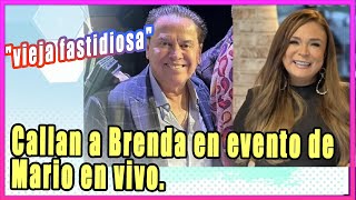 Callan a Brenda Bezares en evento de Mario Bezares en vivo quotvieja fastidiosaquot [upl. by Vorfeld]