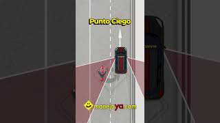 ¿Que es el punto ciego 👨🏻‍🏫🚙 clasesdemanejo manejaya puntociego [upl. by Yddor334]