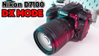 How to Use DX Mode on Nikon D7100 [upl. by Kenney]