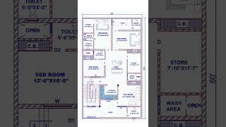 40x60 house plan  40 by 60 house design homedesign housedesign shorts architecture dreamhome [upl. by Natalina636]