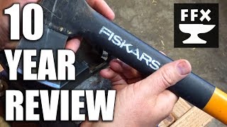 Fiskars Hatchet 10Year Review Should you hate this hatchet [upl. by Lamoree275]