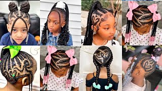 Cute And Fun Braids For Kids 2023  The Hottest Trends Of 2023  Hairstyles For KidsGirls [upl. by Chimene]