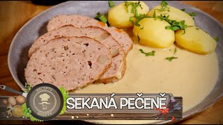 VÝTEČNÁ SEKANÁ PEČENĚ S LUXUSNÍ OMÁČKOU RECEPT NAŠICH PRABABIČEK [upl. by Hanan]