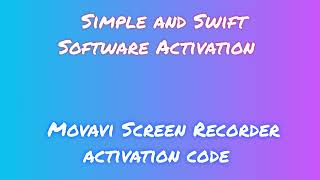 Movavi Screen Recorder Installation Tutorial Easy Steps [upl. by Tisdale]