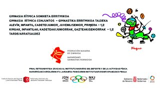 XXXVII JDN 2024ko NKJ XXXVIIGimnasiaGimnastika TardeArratsaldez – ConjuntosTaldeka 12 [upl. by Oppen]