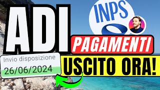 ASSEGNO DI INCLUSIONE 🔴Ultim’ora💶 PAGAMENTI ANTICIPO DISPOSIZIONI ✅ LAVORAZIONI GIUGNO [upl. by Zoha742]