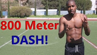 How to Run Faster 800m Dash  Race Tips amp Strategy [upl. by Akaenahs520]