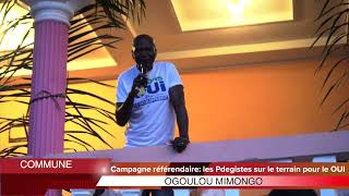 Campagne référendaire Mimongo le PDG Mobilise pour un oui Massif [upl. by Chuck]