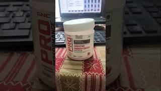 GNC creatine monohydrate  After use of 1 month  micronized creatine Monohydrate [upl. by Sarge]