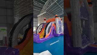 Halloween Moon Bounce Jumping Party Bounce Houses With Slide Combo Inflatable Jumping Castle [upl. by Eninahpets]