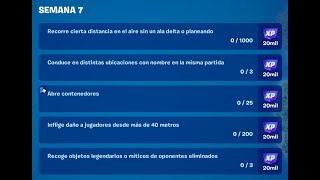 Misiones de la Semana 7 de Fortnite T4 C5 [upl. by Anigue14]