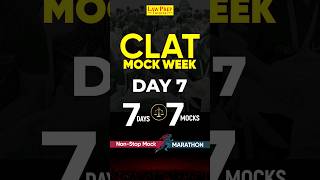 CLAT Mock Week Day 7  Students Feedback shorts [upl. by Tnilf]