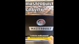 1 Minute Walkaround  MASTERBUILT Gravity Smoker 1050 shorts [upl. by Froma]