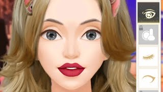 Fashion show game  Girl games  Makeup dress up game dudeegames [upl. by Alsworth200]