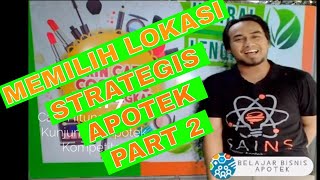 Tips memilih lokasi usaha apotek yang strategis part 2 [upl. by Virgina]