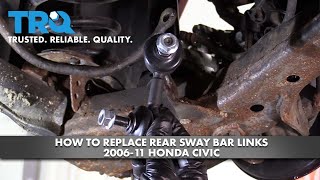 BAD SWAY BAR LINK TESTING AND REPLACEMENT [upl. by Bradshaw998]