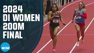 Womens 200m  2024 NCAA indoor track and field championships [upl. by Christoffer]