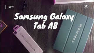 Unboxing Samsung Galaxy Tab A8 2023 stylus [upl. by Nadaha]