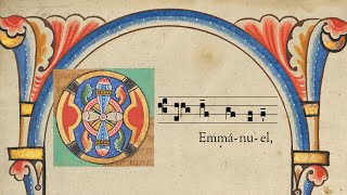 O EMMANUEL  O Antiphons Day 7  December 23  Latin and English  Gregorian Chant [upl. by Aikemal983]