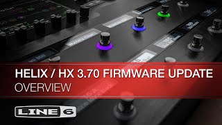 Line 6  Helix  HX 370 Firmware Update [upl. by Kippar]